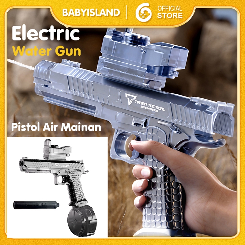 Jual Listrik Pistol Air Mainan Aman Tidak Berbahaya Mainan Tembakan Air ...