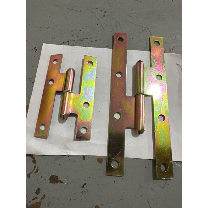 Jual ENGSEL CABUT SEPASANG/Engsel Besi Model H Kuningan / Engsel Pintu ...