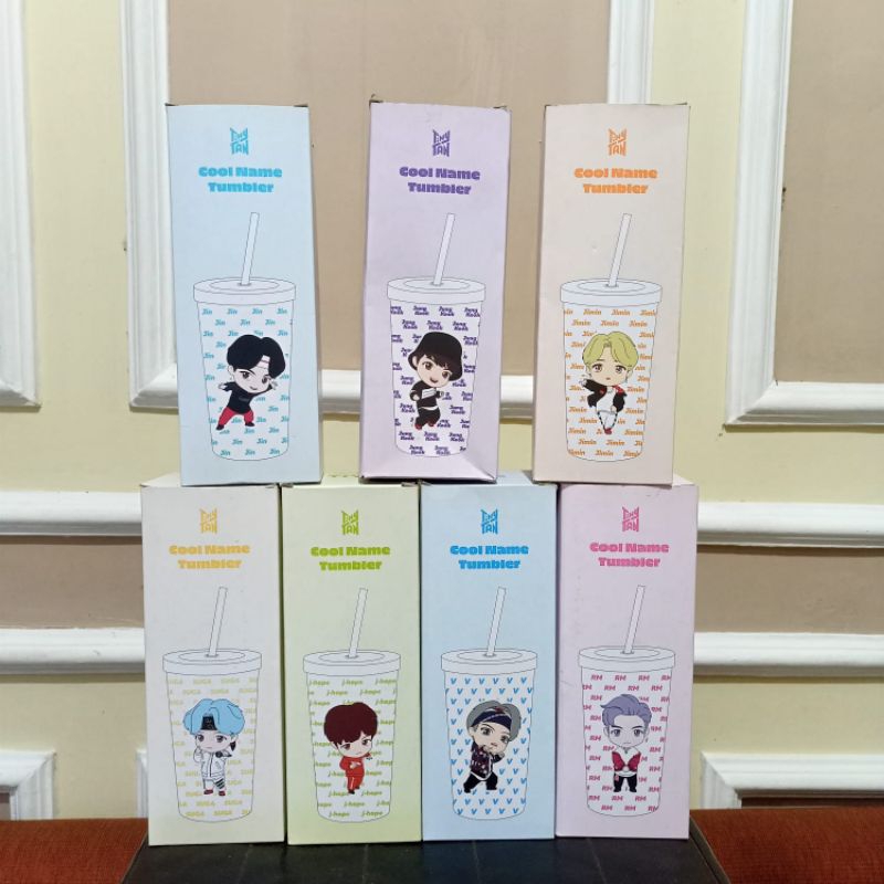 Jual (READY - JAMINAN 100% ORI) Tumblr TinyTan BTS Cool Name / Botol ...