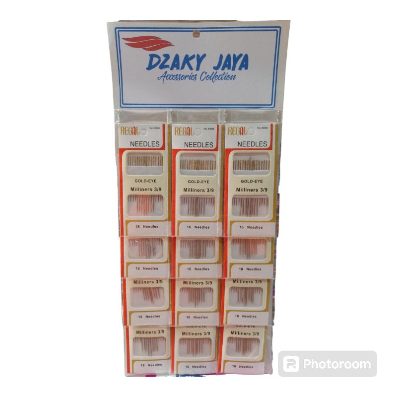 Jual Jarum jahit Regal 1 renteng 12 set(isi 16jarum) | Shopee Indonesia