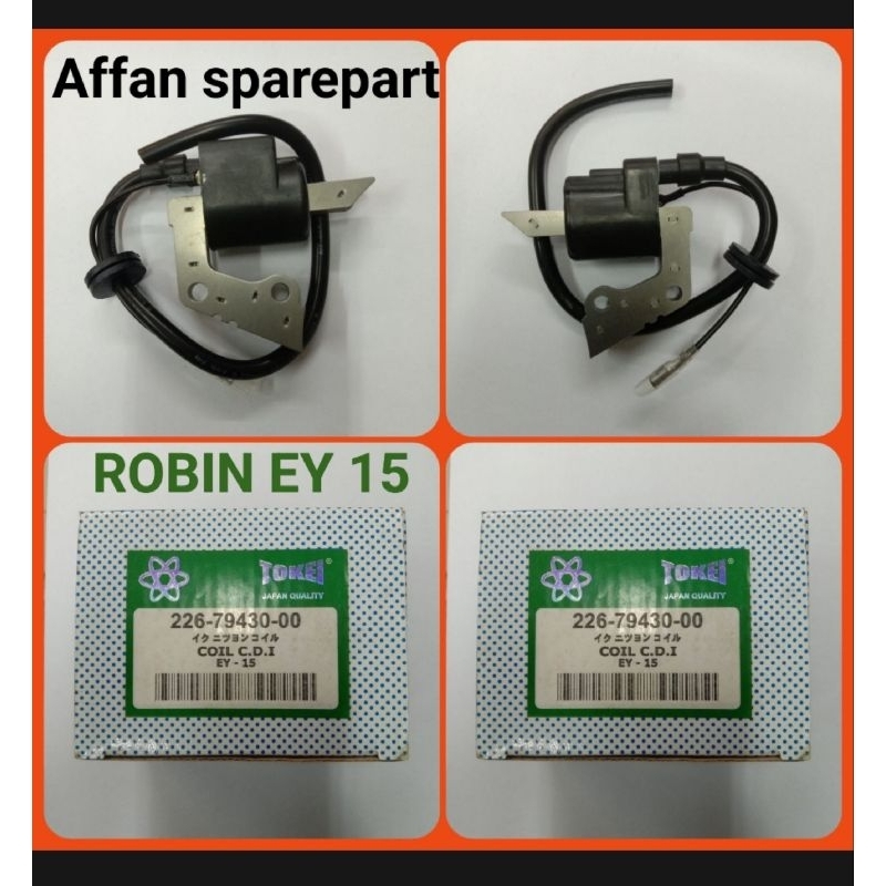 Jual COIL PENGAPIAN ROBIN EY 15 TOKEI , CDI KE BUSI ROBIN EY 15 TOKEI ...