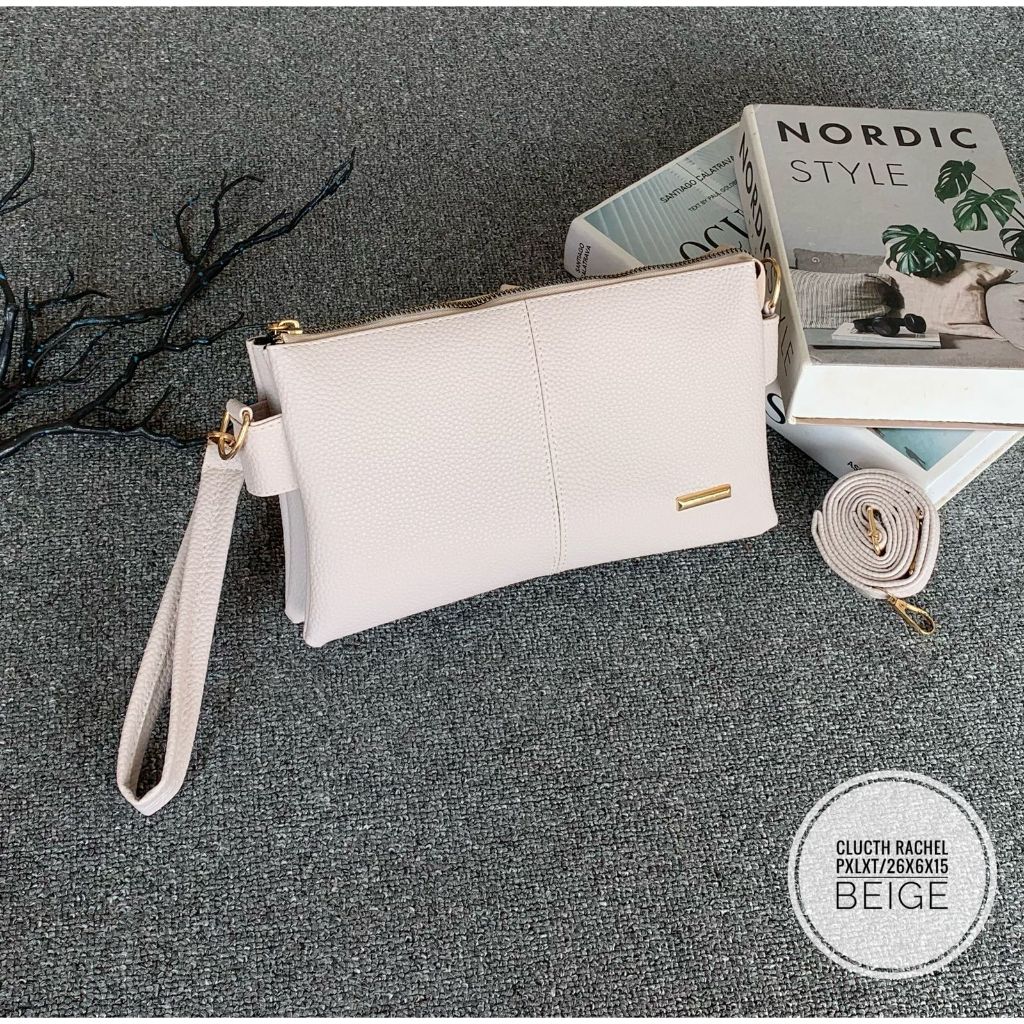Jual Tas Tangan Clutch Rachel Wallet Dompet Wanita Termurah
