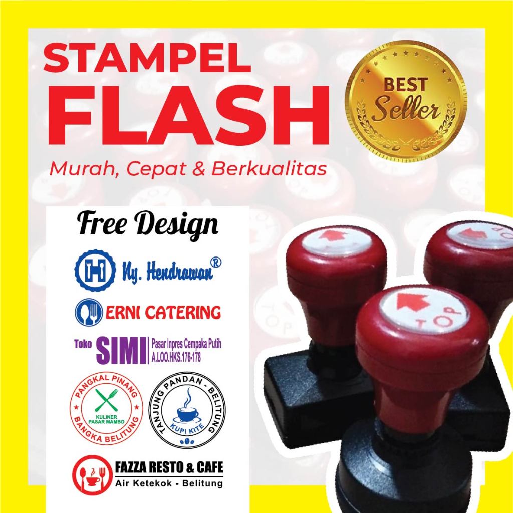 Jual Stampel Flash/Otomatis ukuran Besar | Shopee Indonesia