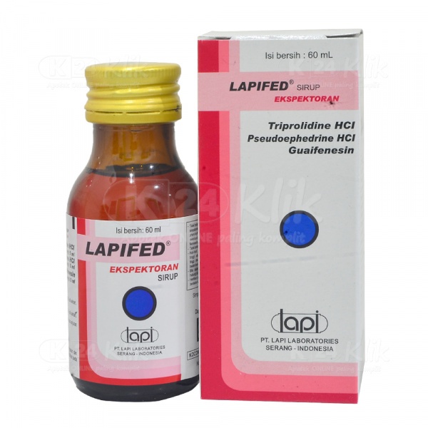 Jual Lapifed Ekspektoran Sirup 60ml | Shopee Indonesia