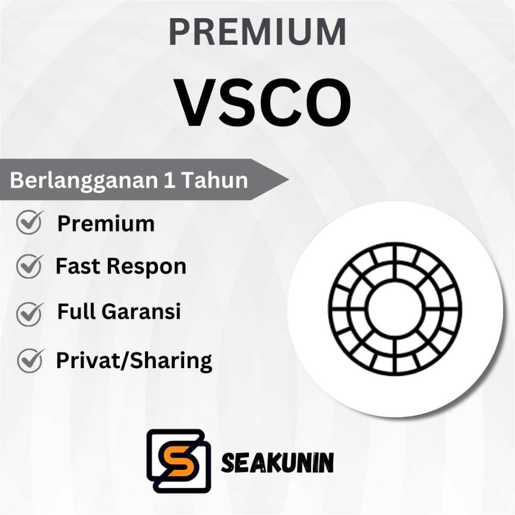 Jual Aplikasi Vsco X Premium 1 Tahun Android Edit Photo