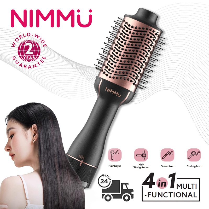 Dekugaa Hair Dryer Brush Dekugaa Hair Dryer Brush 3-in-1 Hot Air