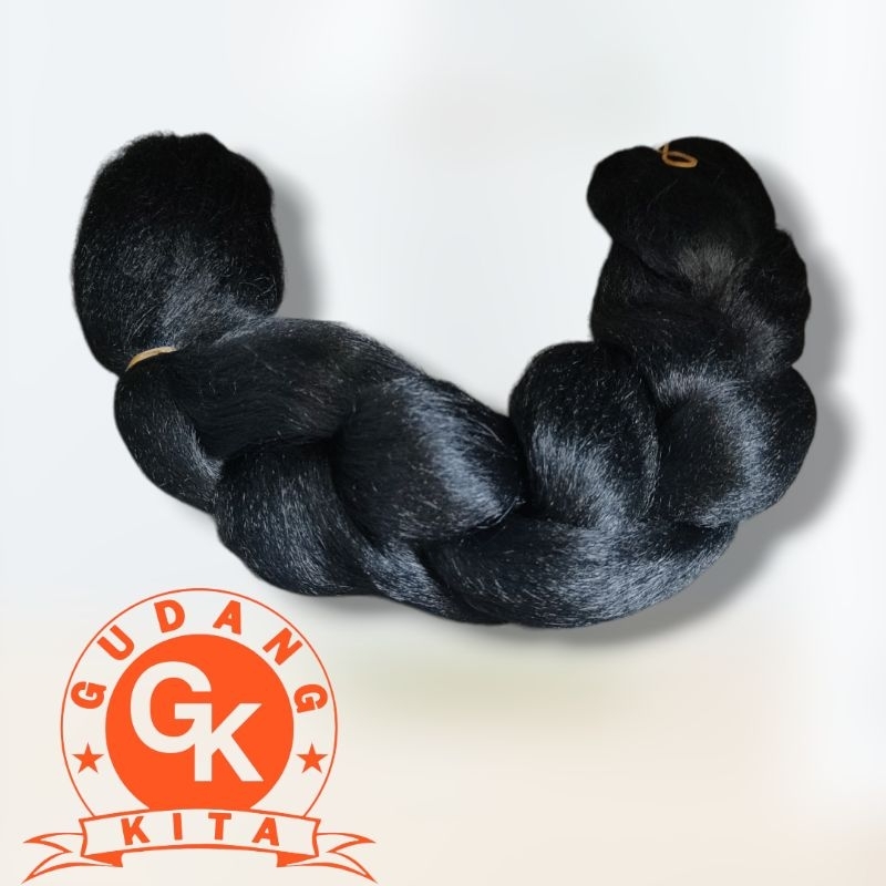 Jual KEPANG EXTENSION RAMBUT SINTETIS MODEL KEPANG PANJANG 24 INCH 100G ...
