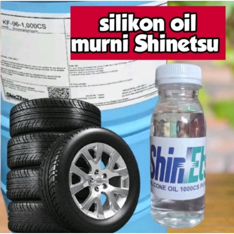 Jual Silikon Oil Murni Shinetsu Oryginal Japan 1000cps 100ml Bahan ...