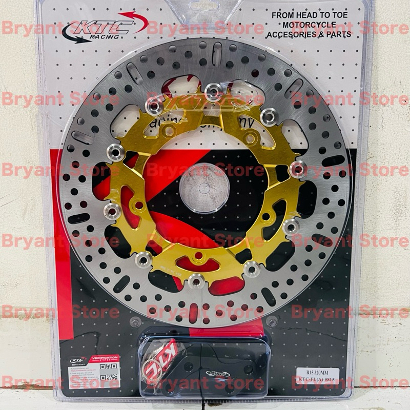 Jual PIRINGAN CAKRAM DEPAN KTC RACING ORIGINAL 320MM R15 V1 V2 VVA V3 ...