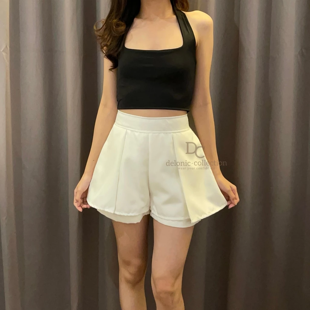 Litha Skort Highwaist Sakura Fashion Wanita