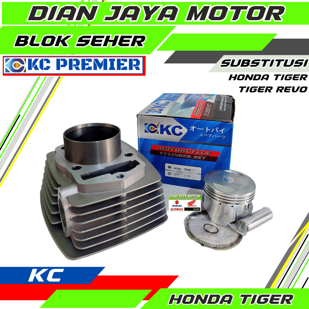 Jual ( KC ) Boring Kit Blok Seher Tiger KCJ KC Premier Cylinder Block ...