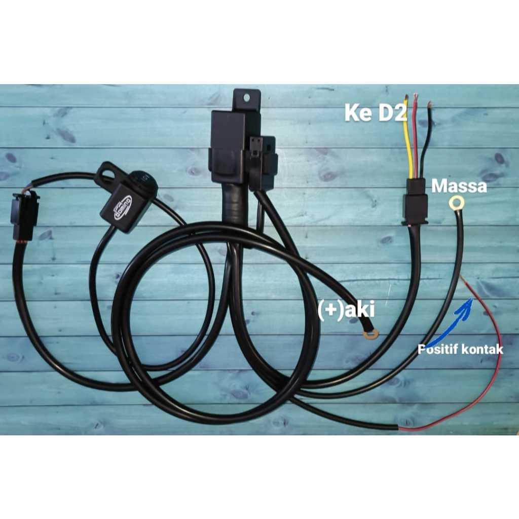 Jual KABEL RELAY SET D2 PRO LASER & MINI LASER RELAY SET D2 LENGKAP ...