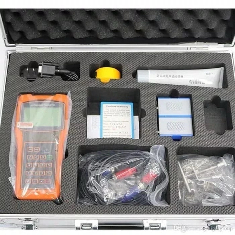 Jual TUF-2000H Digital Ultrasonic Flowmeter TM-1 Flow Meter DN50-700mm ...