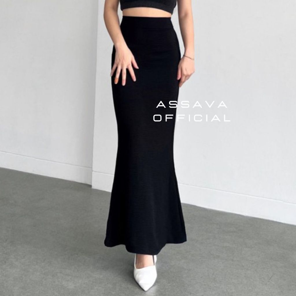 Jual Mermaid Skirt Scuba Premium - Lunar Mermaid Skirt - Rok Flare ...