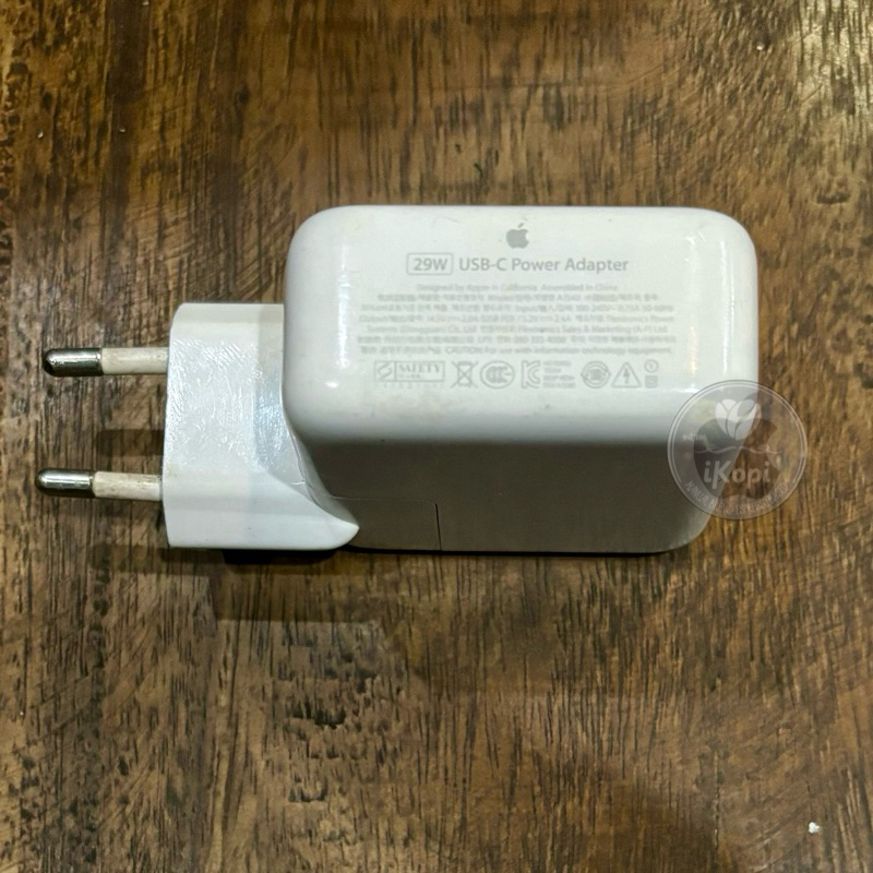 Charger laptop appIe macbook pro air MBP MBA m1 m2 m3 m4 USB-C POWER  ADAPTER retina display touchbar touch bar 29w 29 watt 30w 30 watt 61w 61  watt 87w