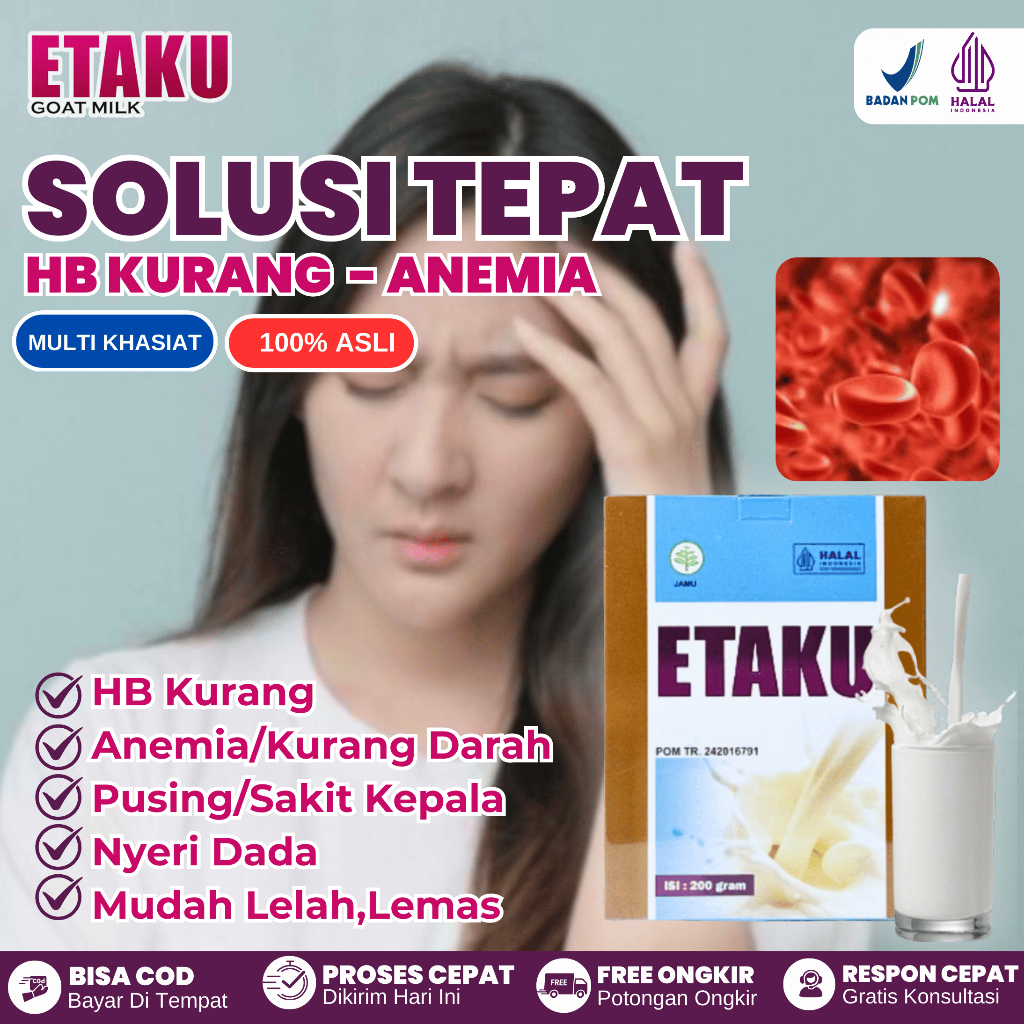 Jual Obat Anemia, Kurang Darah, HB Rendah, Menaikan HB Rendah ...