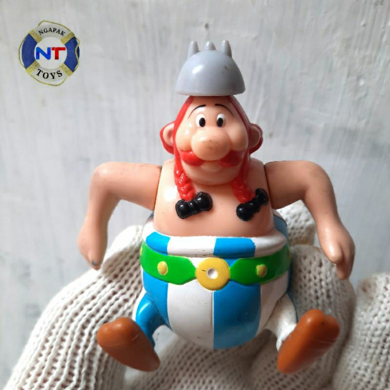 VINTAGE 1994 ASTERIX OBELIX Soft Plush Toy Park Asterix Michael Mühleck
