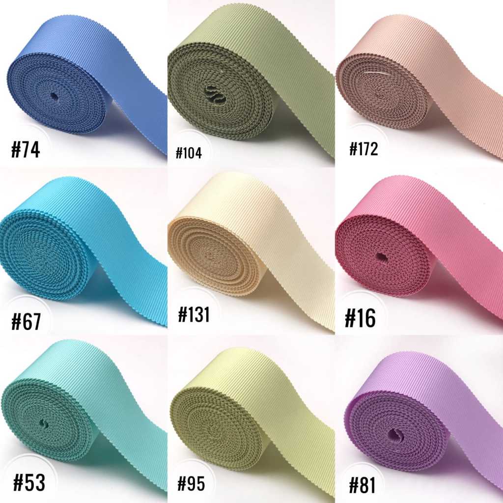 Jual 1 YARD - PITA GERIGI / GG GERIGI KOREA 3,8CM | Shopee Indonesia