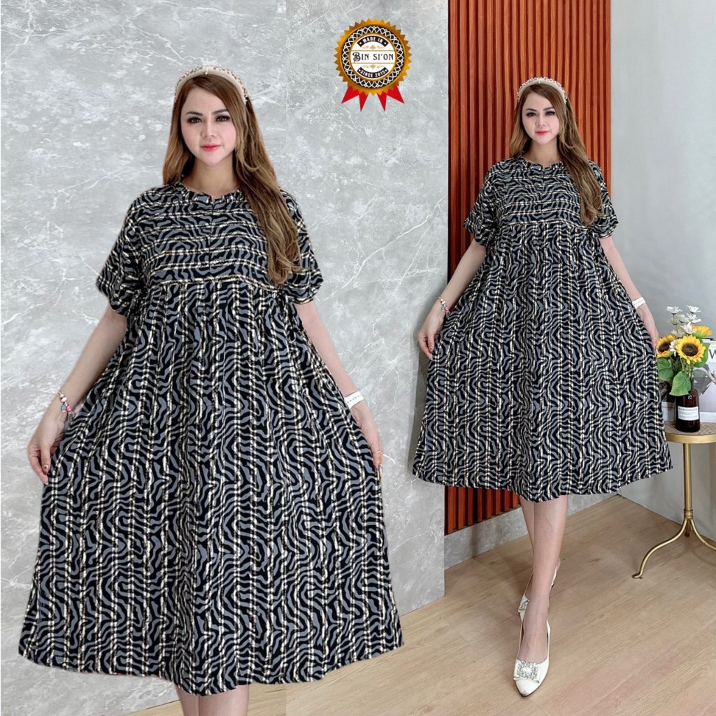 Jual Daster Sofi Daster Wanita Rayon Grade A Busui Resleting Depan Baju ...