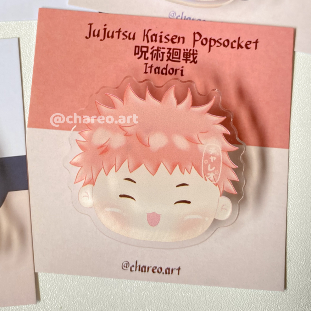 Jual CHAREO ART Acrylic Pop Socket Phone Holder Jujutsu Kaisen