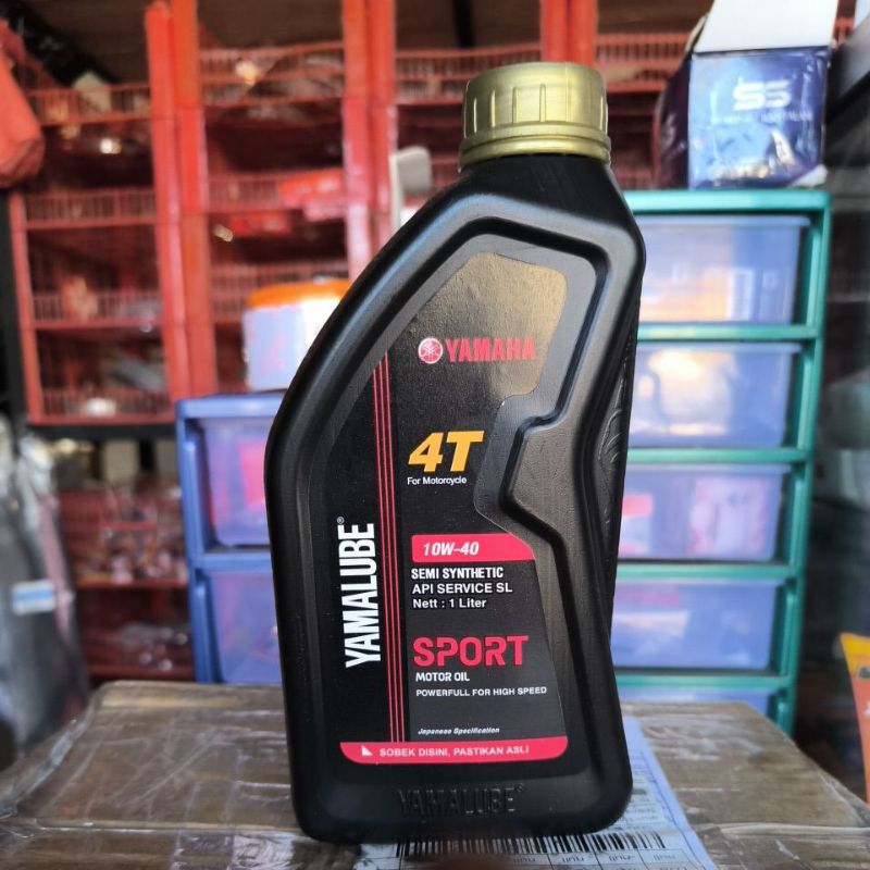 Jual OLI YAMALUBE SPORT 1L KEMASAN BARU/OLI MOTOR SPORT YAMAHA VIXION ...