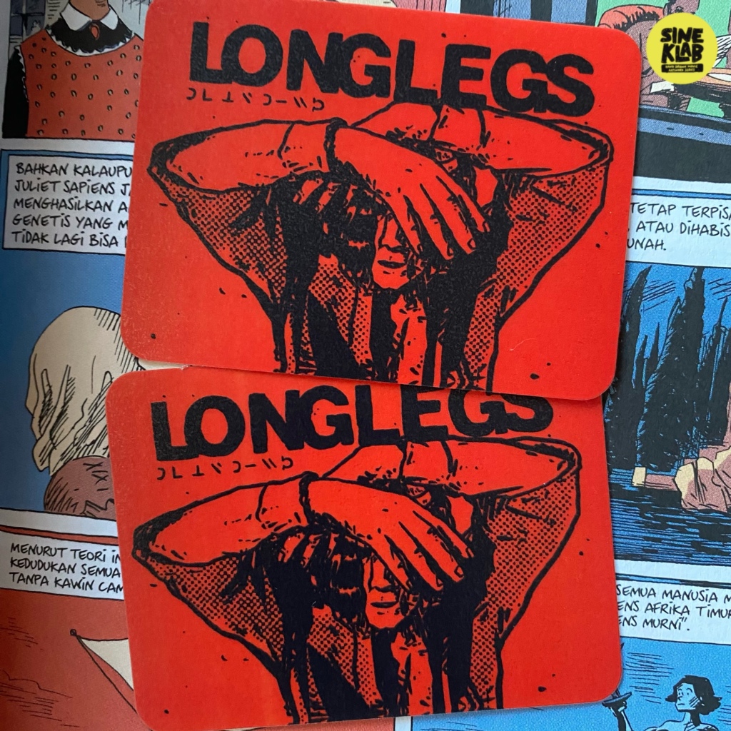 Jual sineklab - Sticker LONGLEGS - Edisi Sticker Film / Movie / Cinema ...