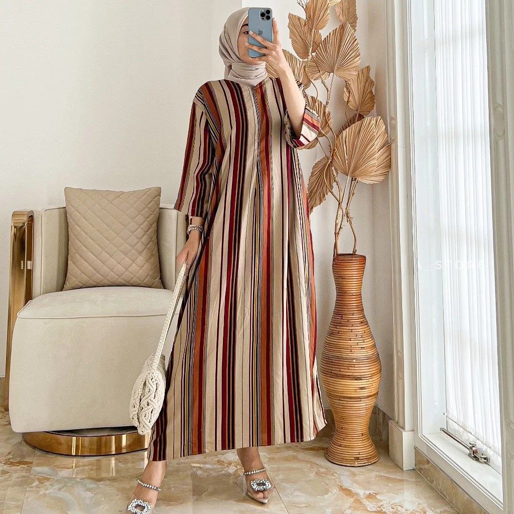 Daster Dres Lengan 3/4 - Rayon Premium - foto 5