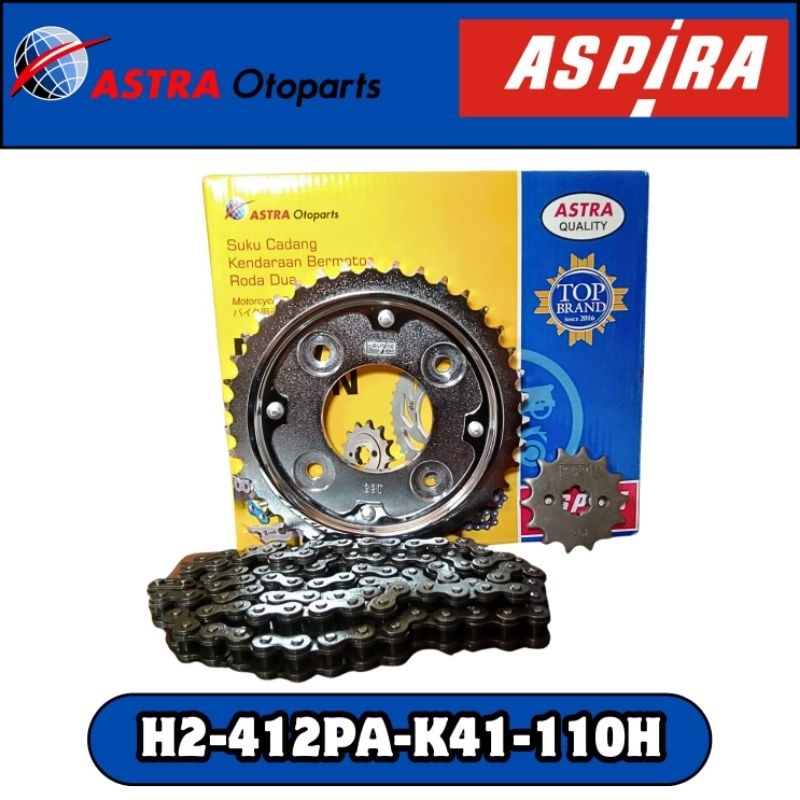 Jual Gir Set Motor Supra X 125 Fi NEW INJEKSI Aspira k41 Original 1 Set ...