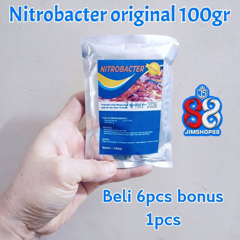 Jual probiotik ikan nitrobacter original isi 100gr new | Shopee Indonesia