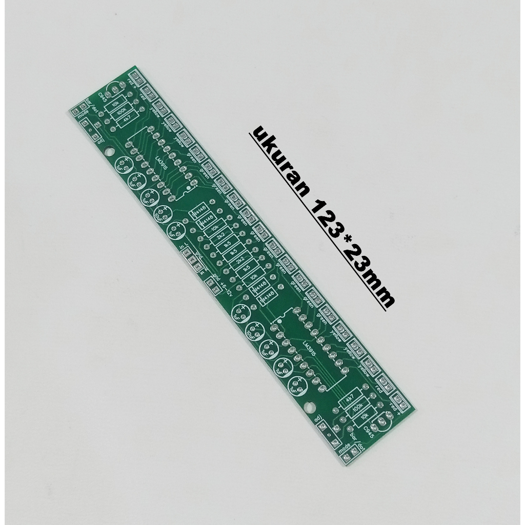 Jual PCB Stereo LM3915 VU Meter 21 led V.2 | Shopee Indonesia