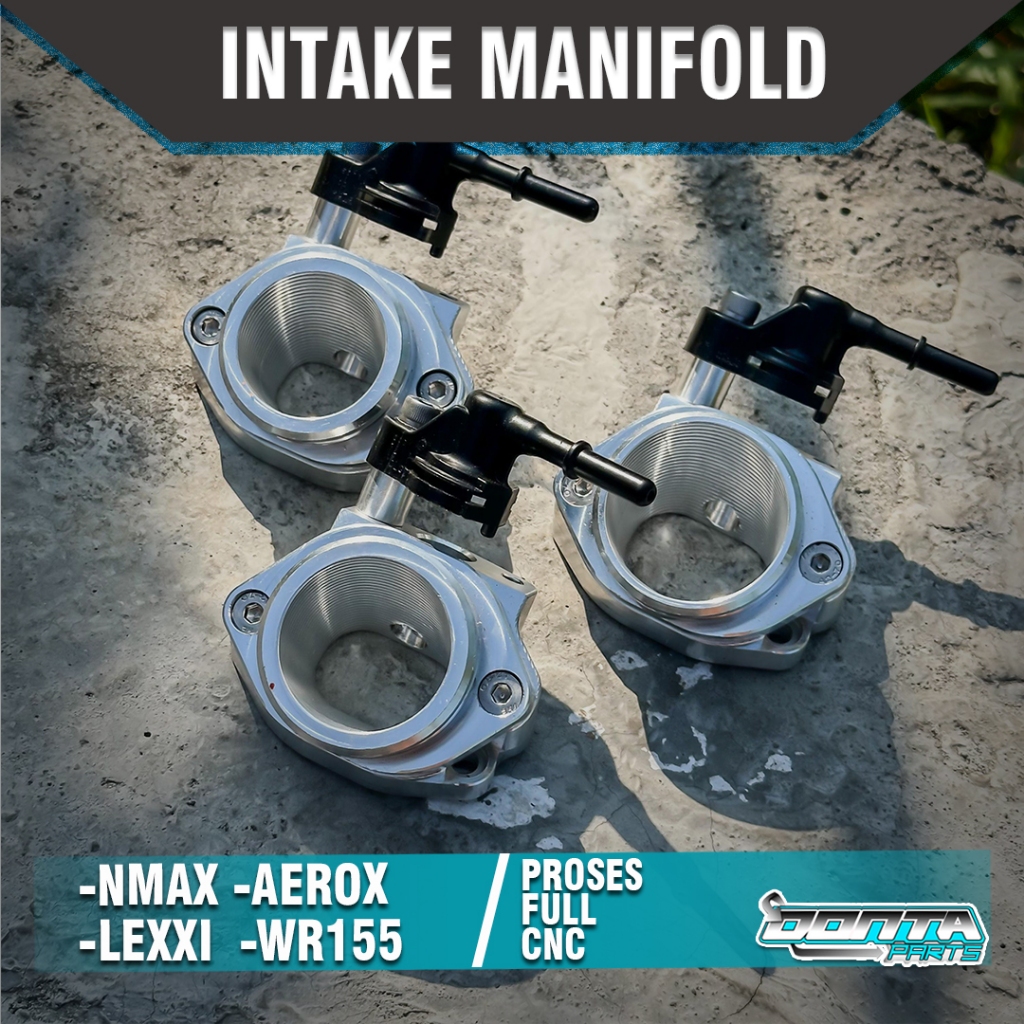 Jual intake manifold cnc maxi series nmax aerox lexi wr155 36/38/40/42 ...