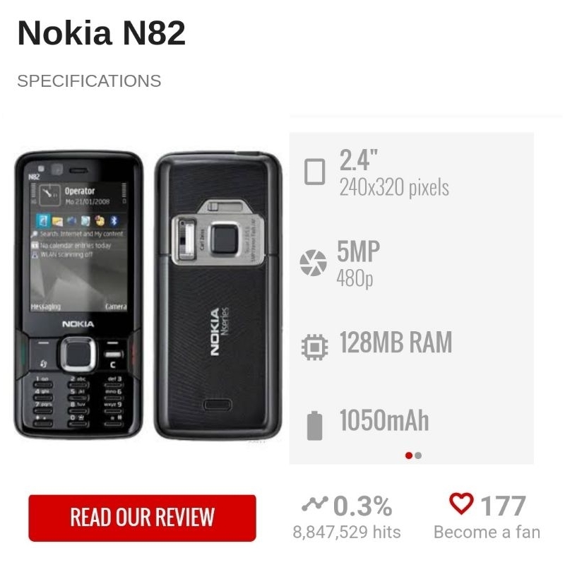 Jual NOKIA N82 HP JADUL LANGKA UNIK DAN ANTIK HP NOSTALGIA 100% ...