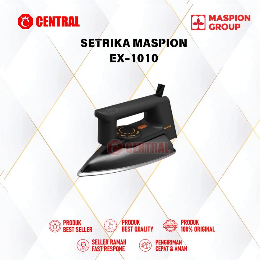 Jual SETRIKA MASPION EX 1010 / CentralCellElektronik | Shopee Indonesia