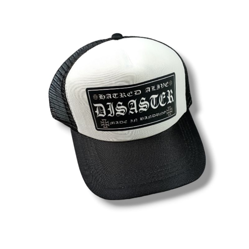 Jual TOPI TRUCKER HAT JARING MOTIF BAND PUNK SNAPBACK BASEBALL KEREN ...