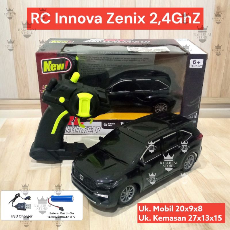 Jual Mainan RC Remote Control Mobil Toyota Kijang Innova Zenix 2,4GhZ ...