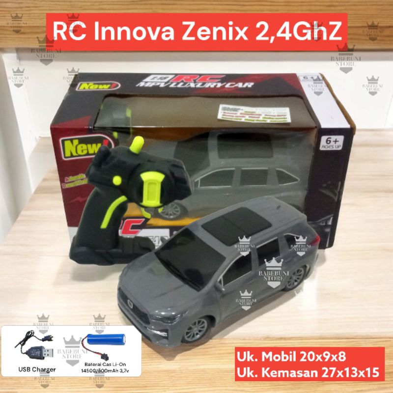 Jual Mainan RC Remote Control Mobil Toyota Kijang Innova Zenix 2,4GhZ ...