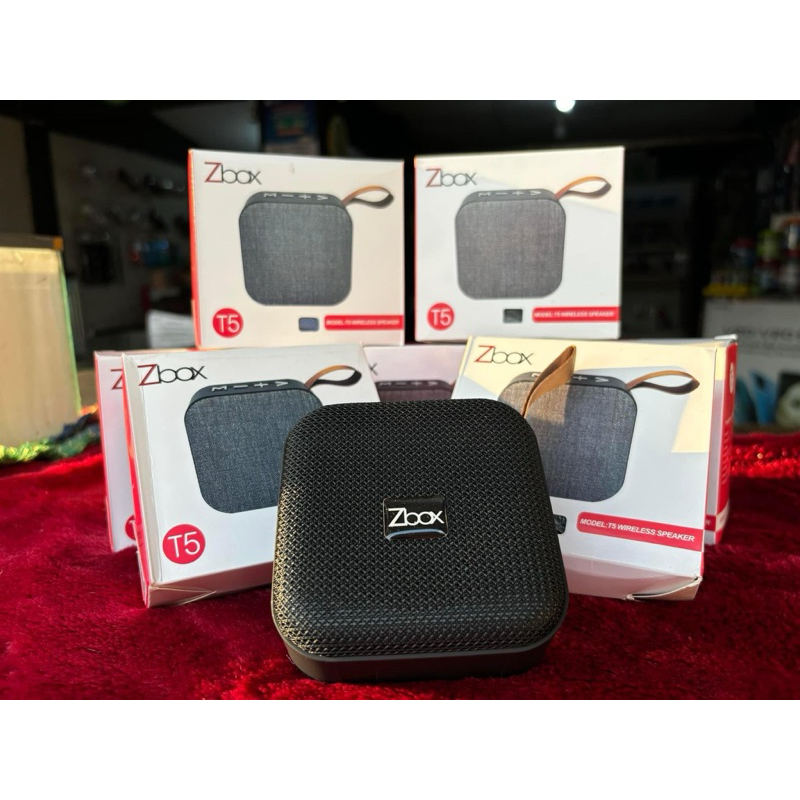 Jual SPEAKER BOUETOOTH ZBOX T5|MUSIK BOX | Shopee Indonesia
