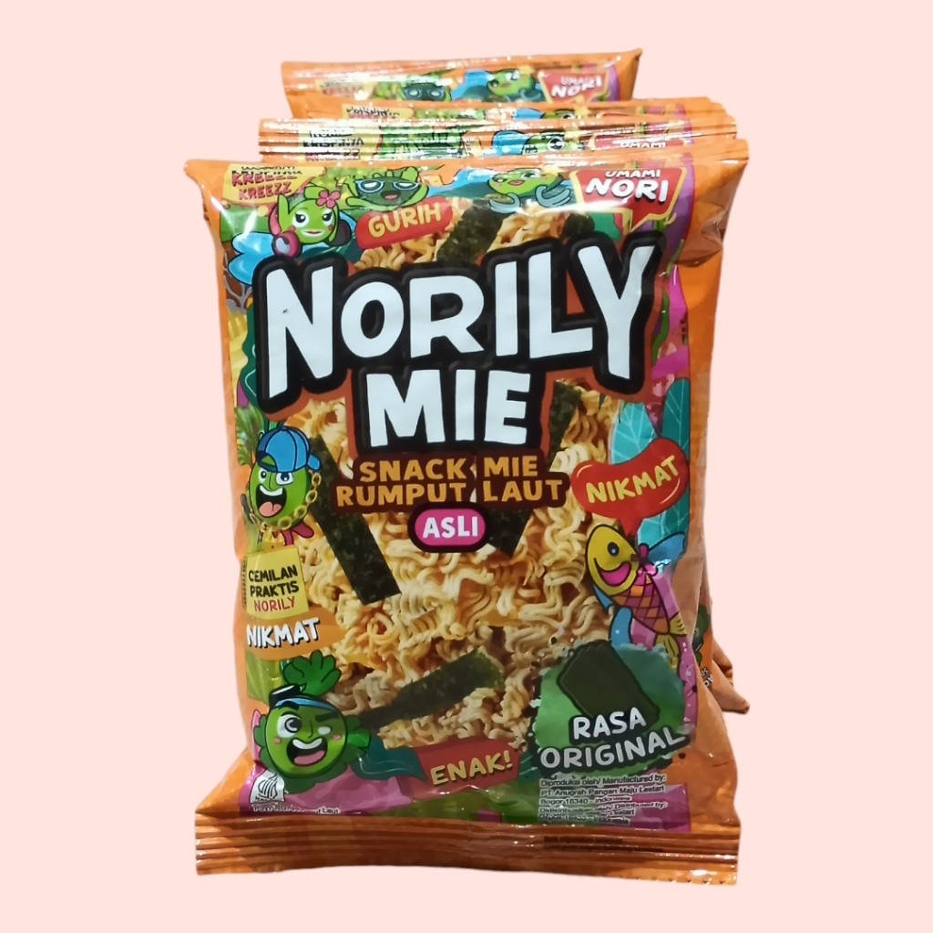 Jual NORILY Mie Snack Mie dengan Rumput Laut 20gr [10 pcs] | Shopee ...