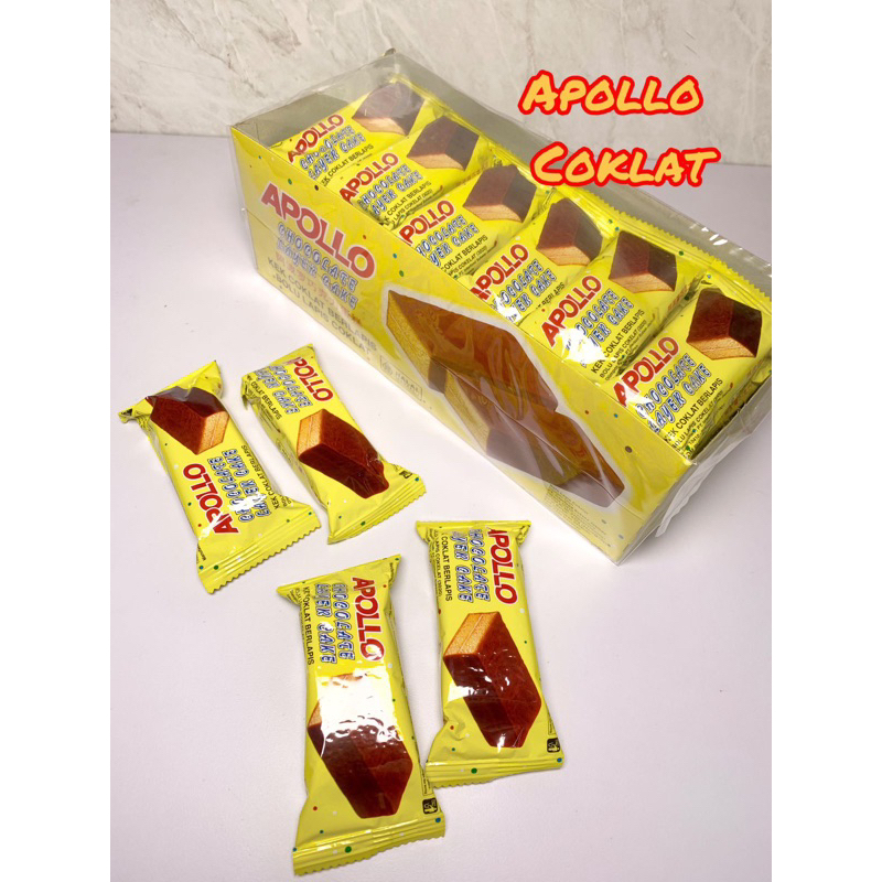 Jual Apollo Coklat Layer Cake (1 pcs) | Shopee Indonesia