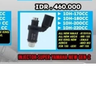 Jual Injector Injektor Super BRT Gen 2 Yamaha All New Aerox - R15 VVA ...