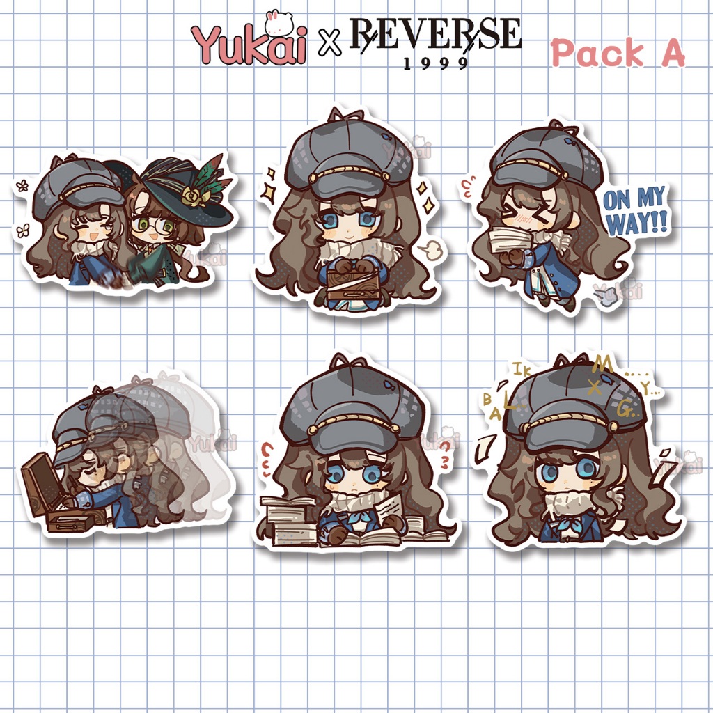 Jual Stiker Pack Marcus Reverse 1999 Premium, Sticker Anime Waterproof ...