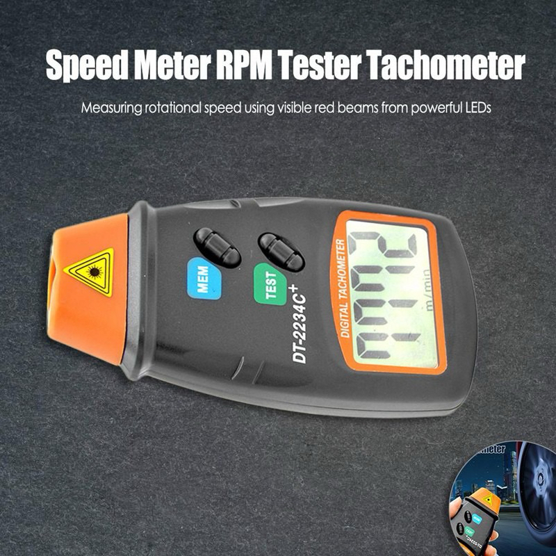 Jual Alat Ukur RPM Tachometer DT-2234C | Shopee Indonesia