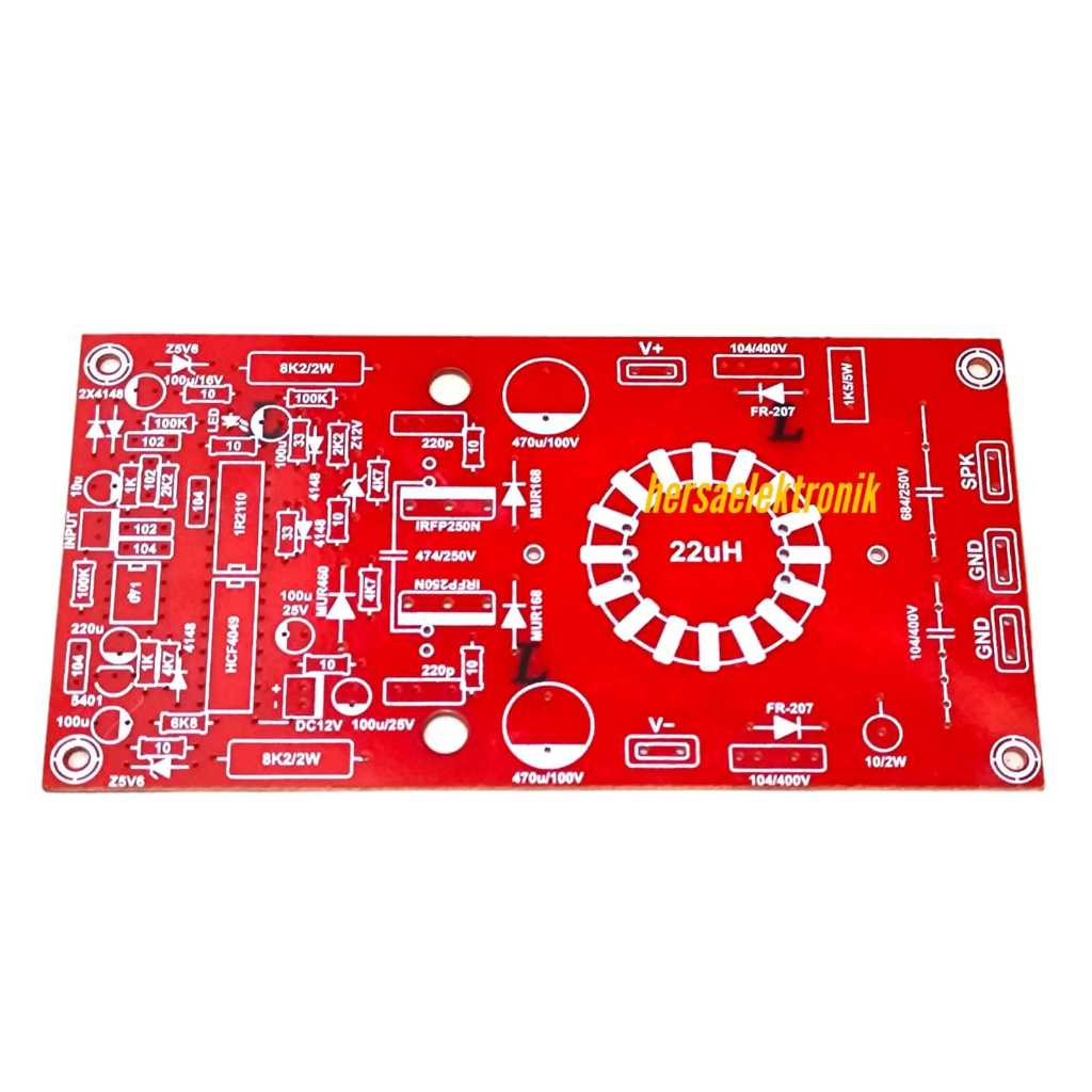 Jual PCB CLASS D PCB POWER AMPLIFIER D900 | Shopee Indonesia