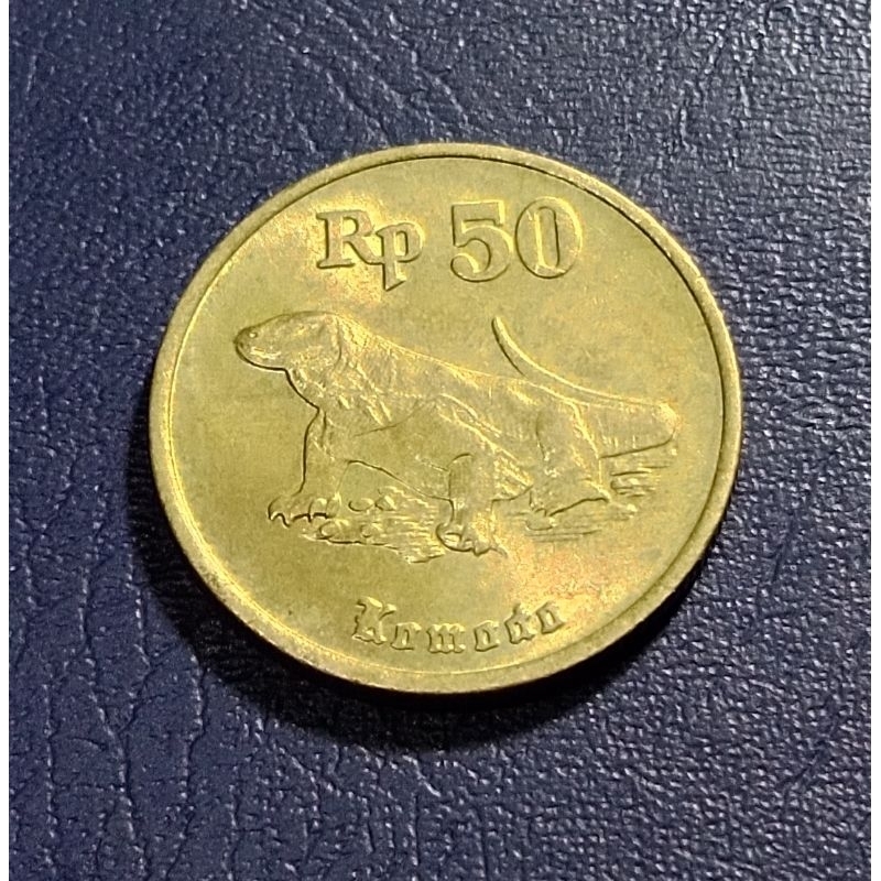 Jual Koin Lawas 50 Rupiah Kmodo Indonesia Tahun Random | Shopee Indonesia