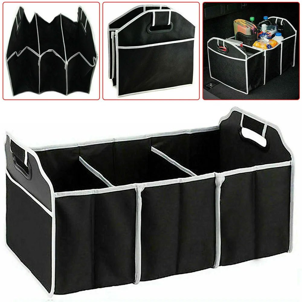Jual Tas Organizer Bagasi Mobil Foldable Storage Container 52x33cm ...