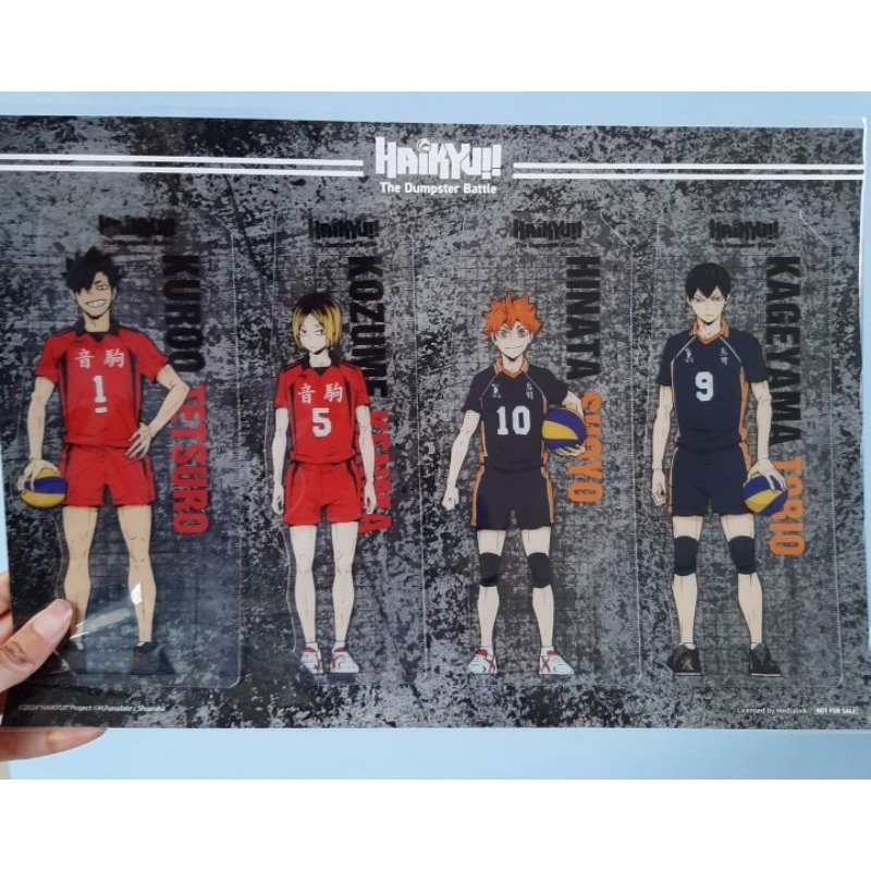 Jual Haikyuu Movie Official Merch, Ruler Set | Shopee Indonesia