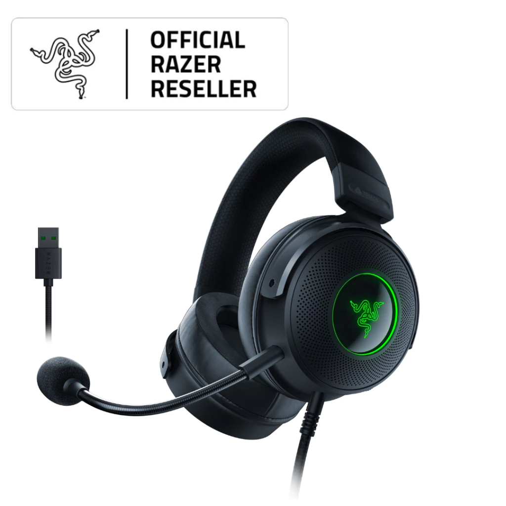 Razer Kraken V3 - Wired USB Gaming Headset with Razer Chroma RGB