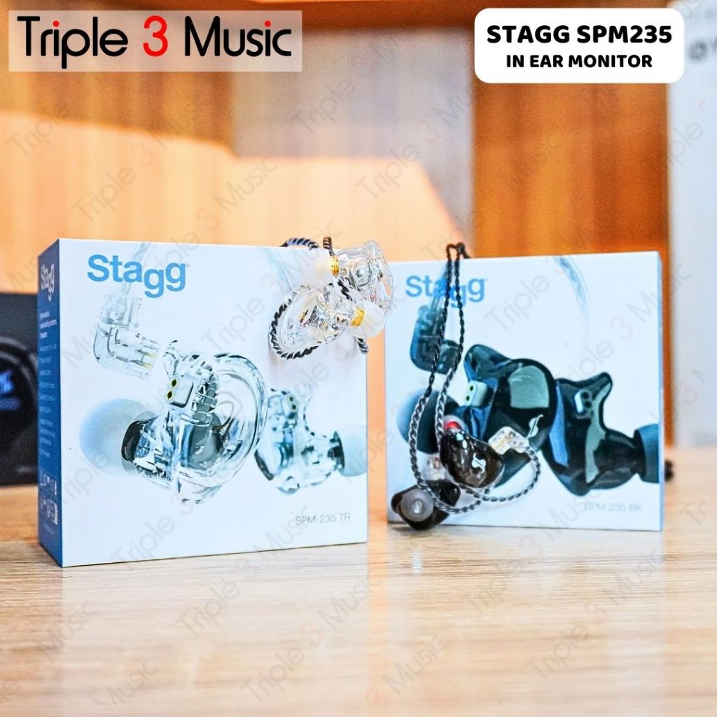 Jual STAGG SPM235 SPM 235 In Ear Monitor IEM Dual Driver ORIGINAL ...