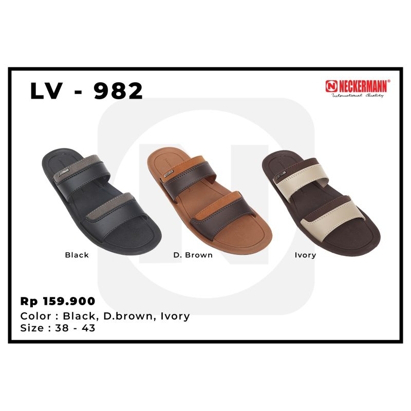 Jual Sandal Pria Neckermann Ban 2 LV 982 | Shopee Indonesia