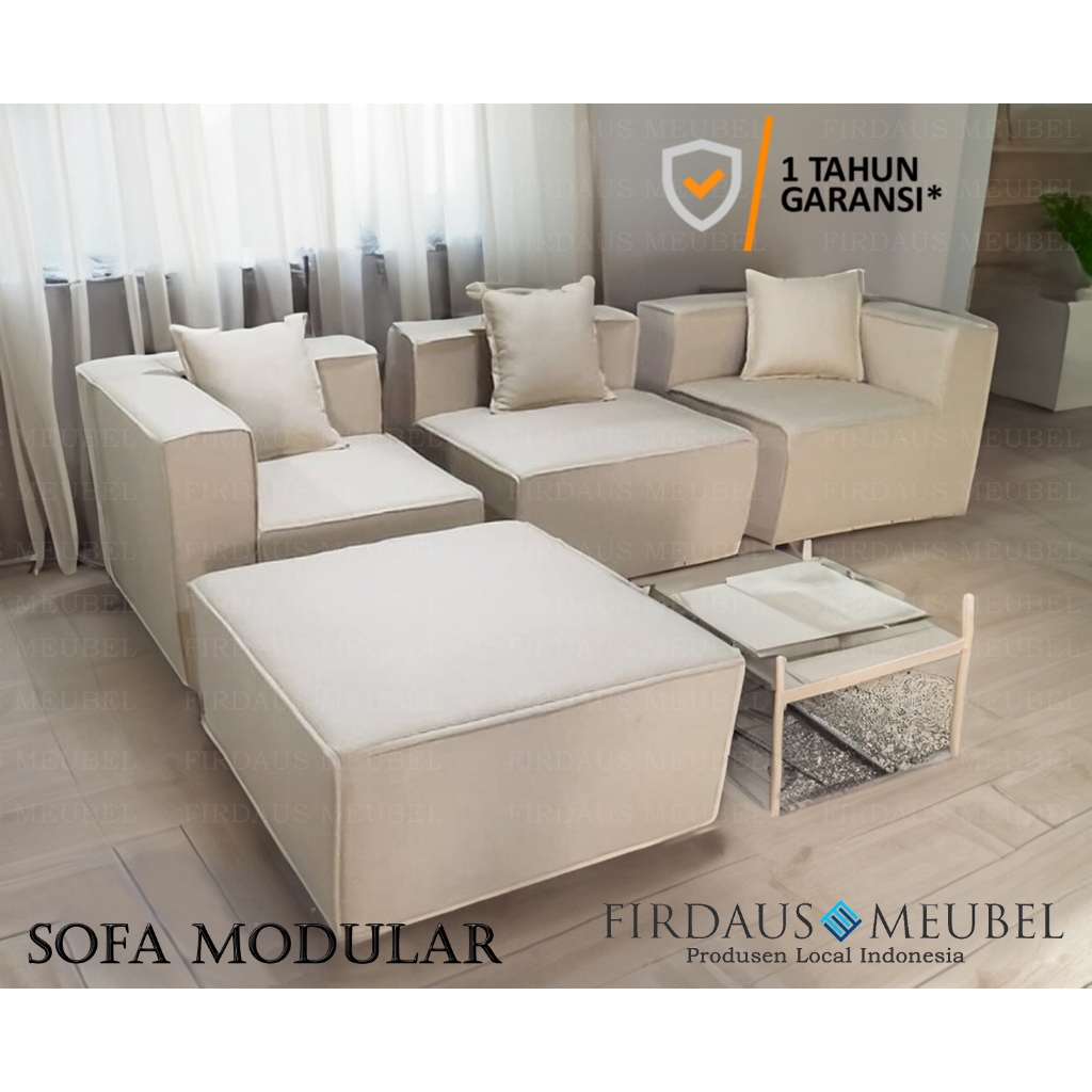 Jual 𝐅𝐢𝐫𝐝𝐚𝐮𝐬𝐌𝐞𝐮𝐛𝐞𝐥 | Sofa Modular | Shopee Indonesia